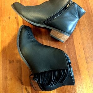 Booties with Fringe